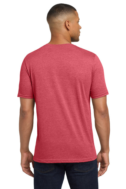 Red Next Level Apparel Adult Poly/Cotton Tee. NL6200 plain