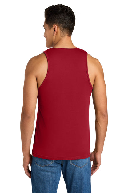 Red Next Level Apparel Cotton Muscle Tank NL3633 plain