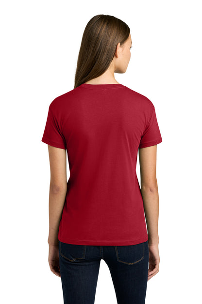 Red Next Level Apparel Women's Cotton Relaxed Tee NL3910 plain
