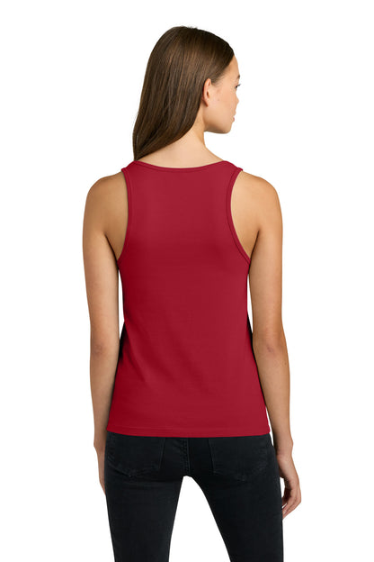 Red Next Level Apparel Women's Cotton Tank NL3933 plain