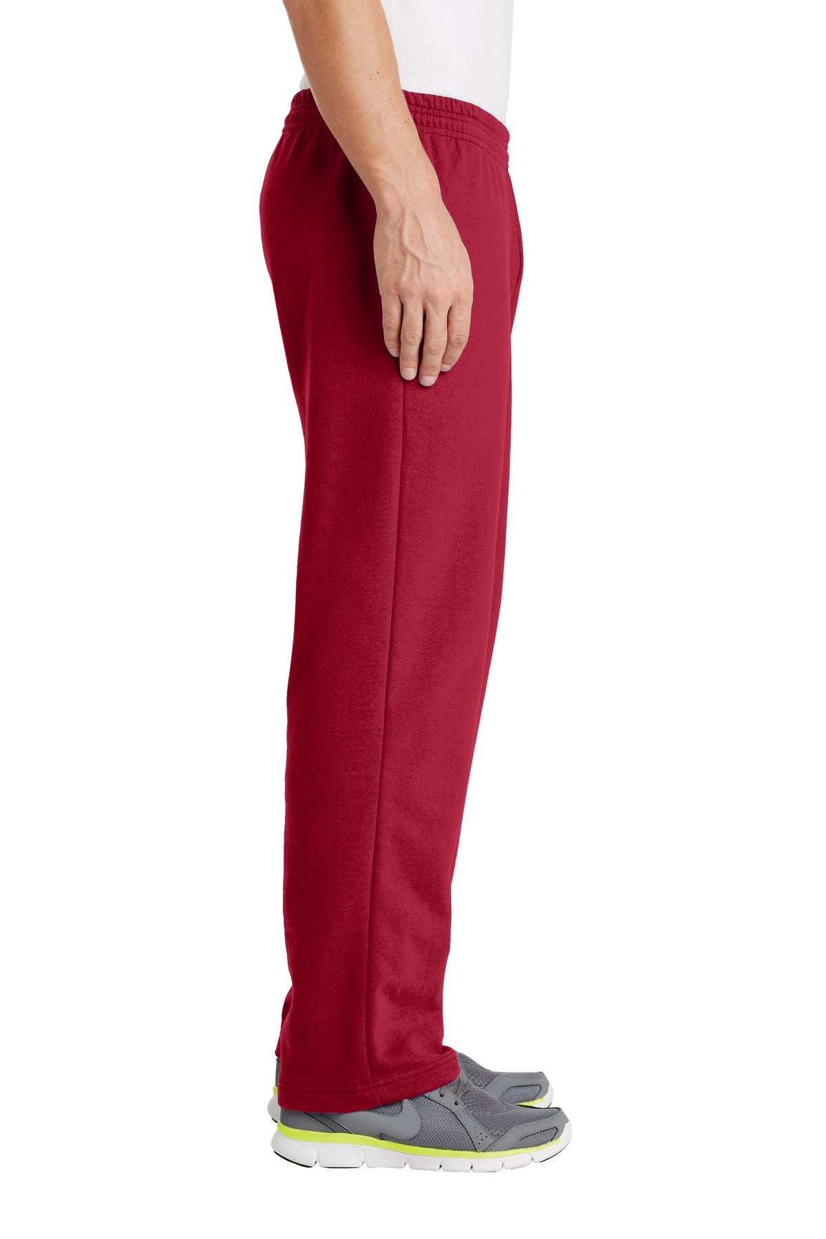Red Port & Co Core Fleece Sweatpant with Pockets. PC78P plain