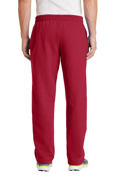 Red Port & Co Core Fleece Sweatpant with Pockets. PC78P plain