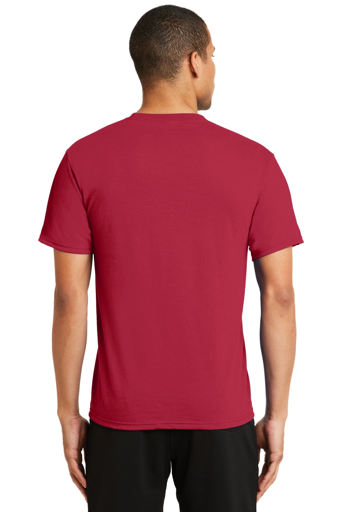 Red Port & Co Performance Blend Tee. PC381 plain