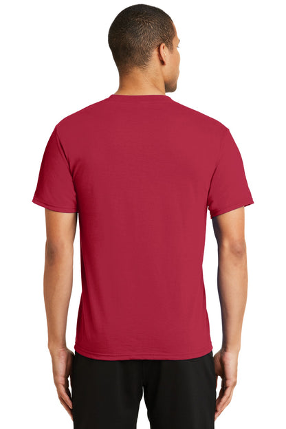 Red Port & Co Performance Blend Tee. PC381 plain