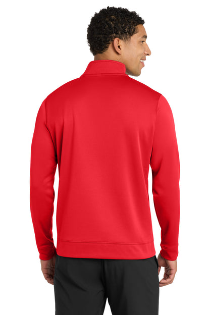 Red Port & Co Performance Fleece 1/4-Zip Pullover Sweatshirt. PC590Q plain