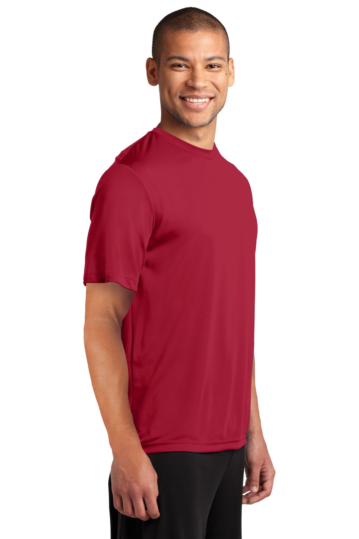 Red Port & Co Performance Tee. PC380 plain