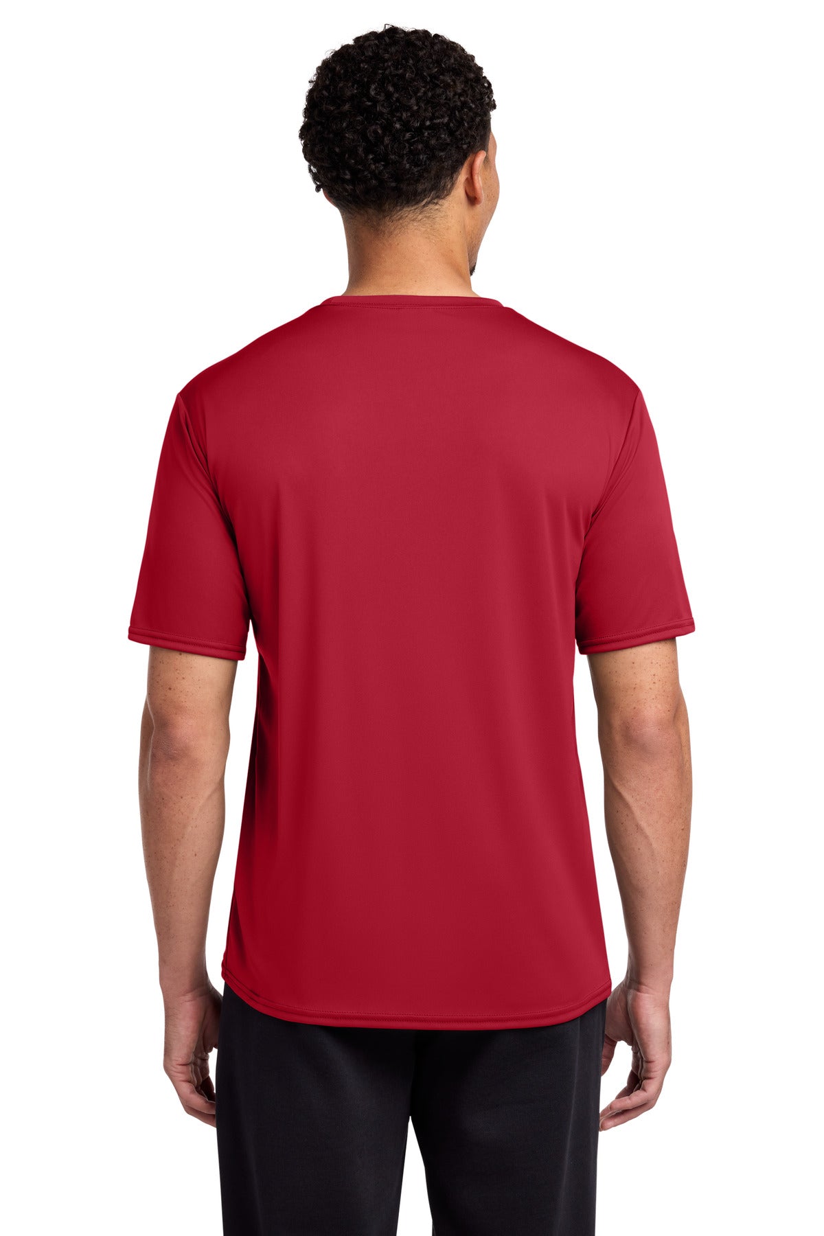 Red Port & Co Performance Tee. PC380 plain