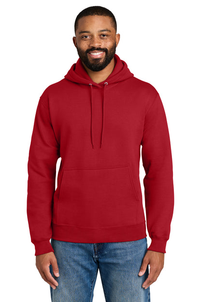 Red Port & Co Tall Essential Fleece Pullover Hooded Sweatshirt. PC90HT plain