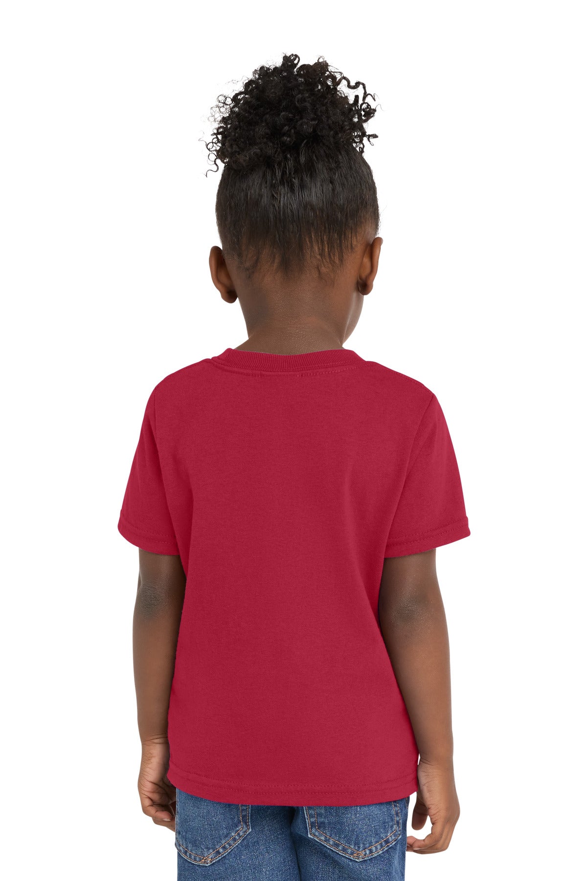 Red Port & Co Toddler Core Cotton Tee. CAR54T plain