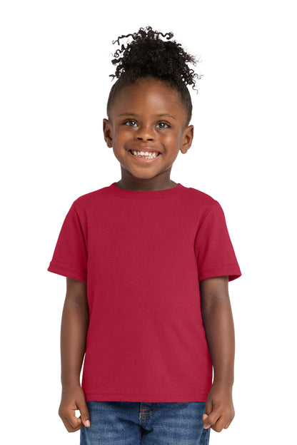 Red Port & Co Toddler Core Cotton Tee. CAR54T plain