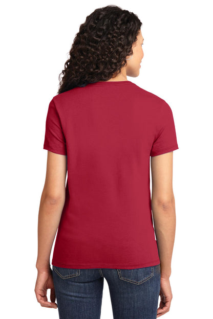Red Port & Co Women's Essential Tee. LPC61 plain