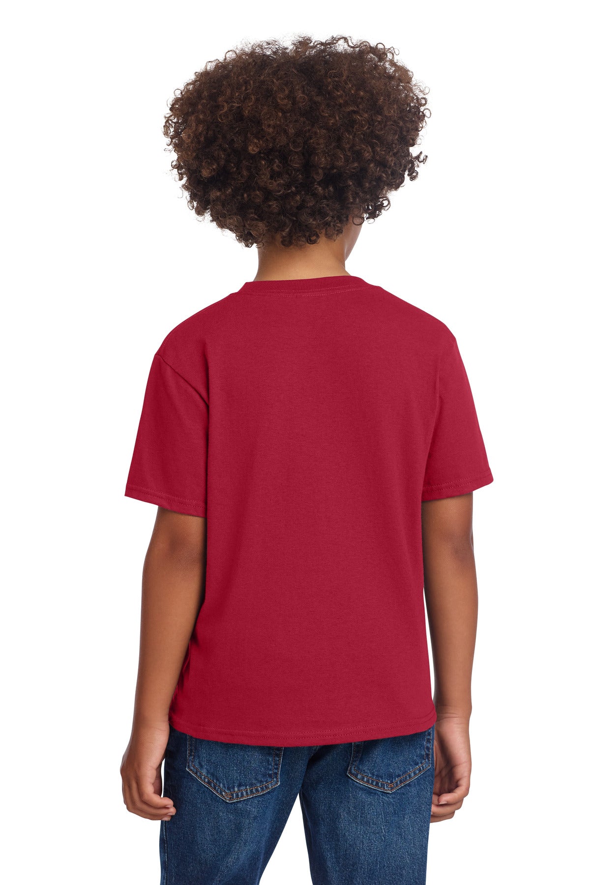 Red Port & Co Youth Core Cotton DTG Tee PC54YDTG plain