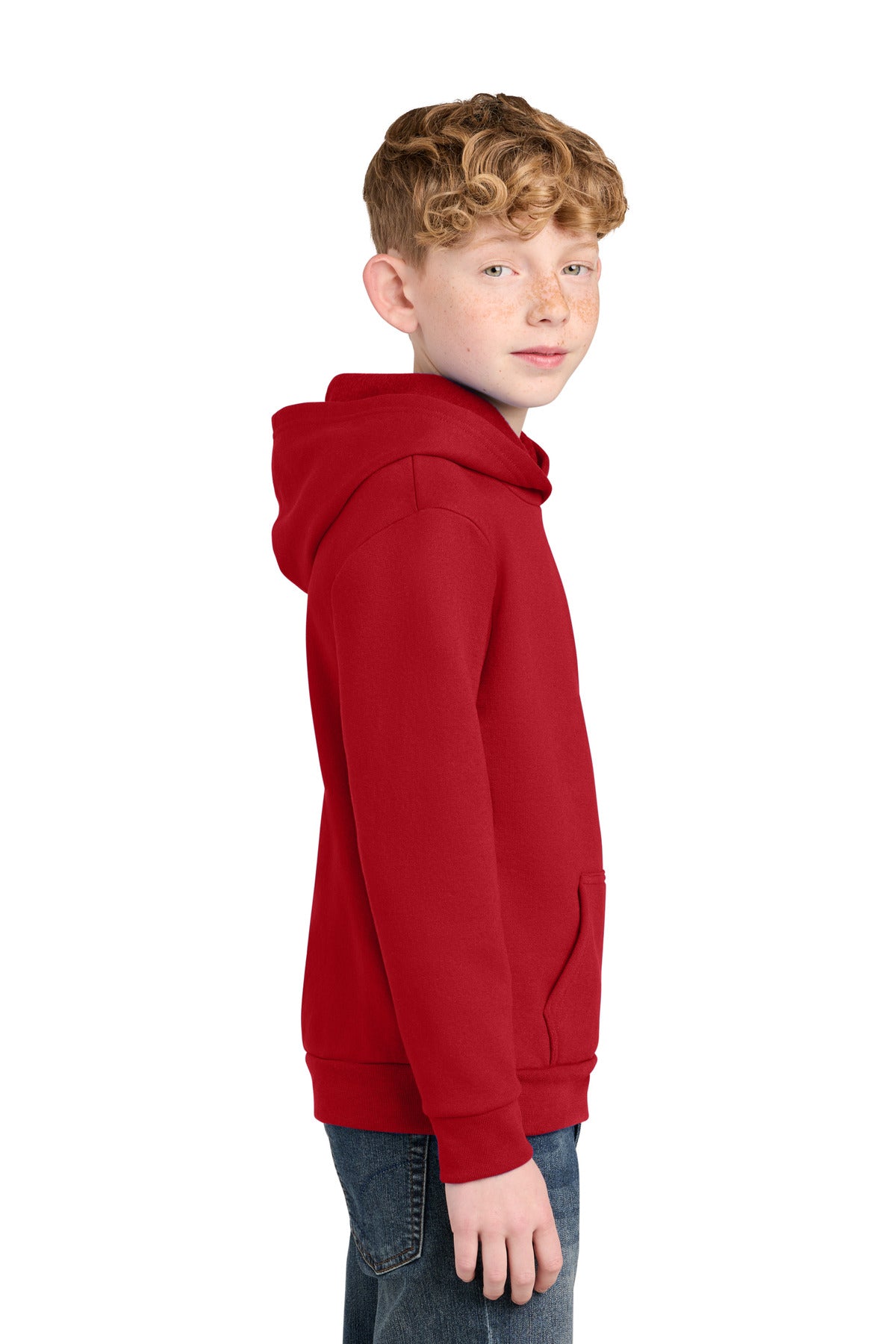 Red Port & Co Youth Easy Fleece Pullover Hooded Sweatshirt PC68YH