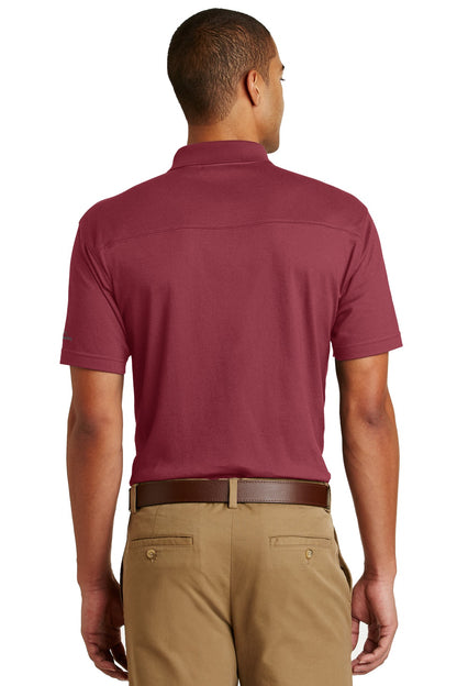Red Rhubarb Eddie Bauer Performance Polo. EB102 plain