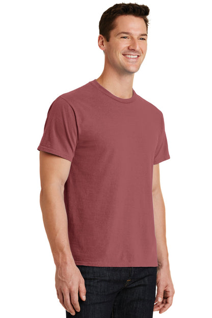 Red Rock Port & Co Beach Wash Garment-Dyed Tee. PC099 plain