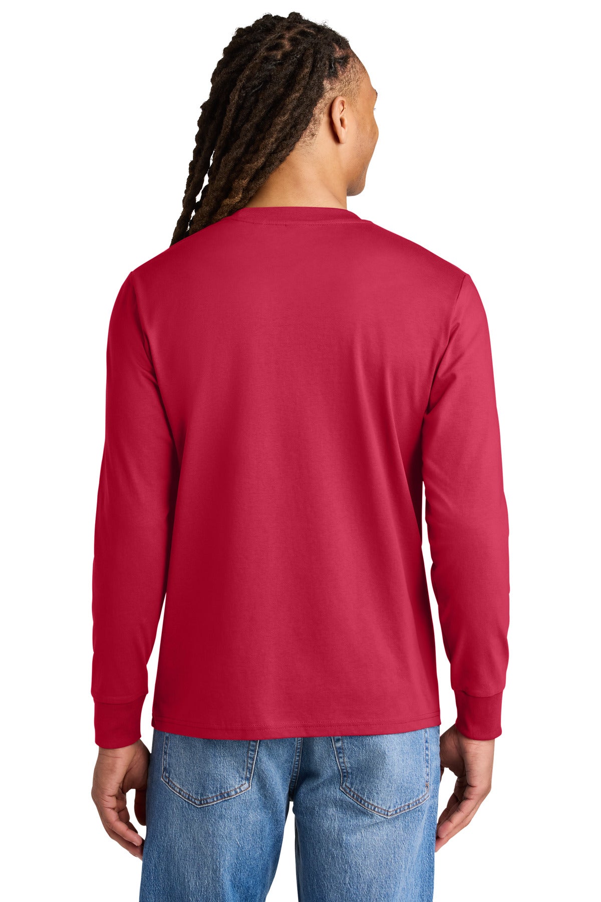 Red Stanley/Stella Unisex Creator 2.0 Long Sleeve Tee SXU022 plain