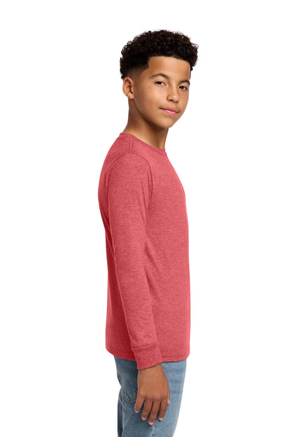 RedFrost District Youth Perfect Tri Long Sleeve Tee DT132Y plain