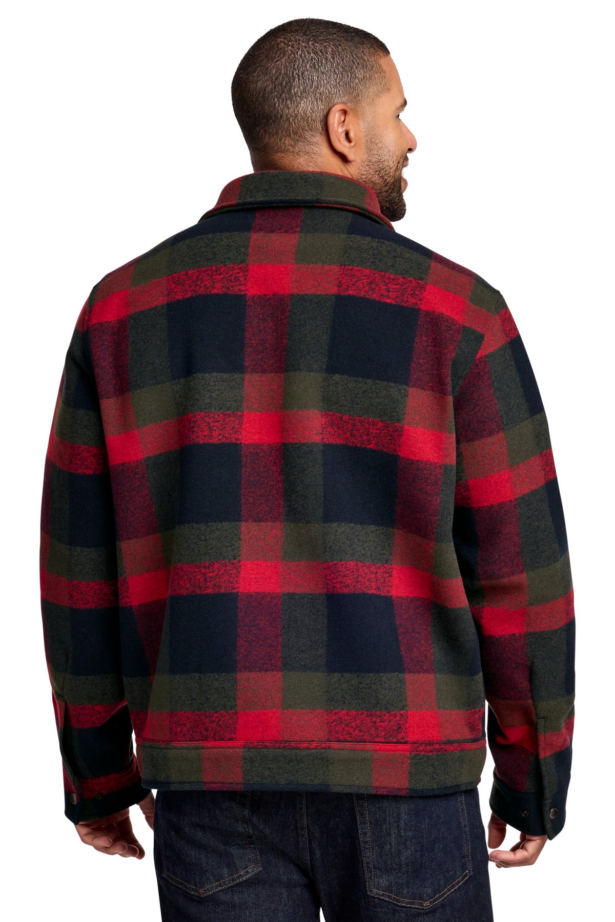 RedPlaid Russell Outdoors Basin Jacket RU550 plain