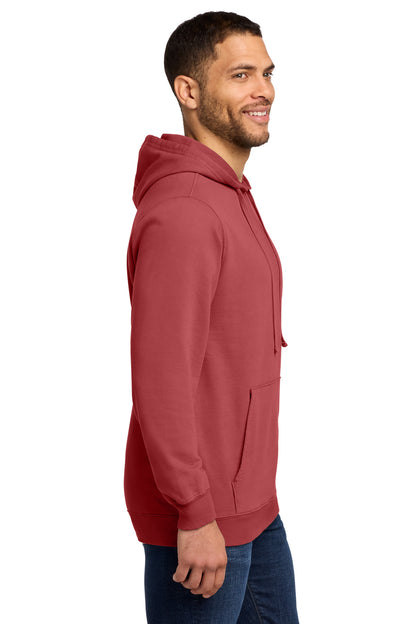 Redrock Port & Co Beach Wash Garment-Dyed Pullover Hooded Sweatshirt. PC098H plain