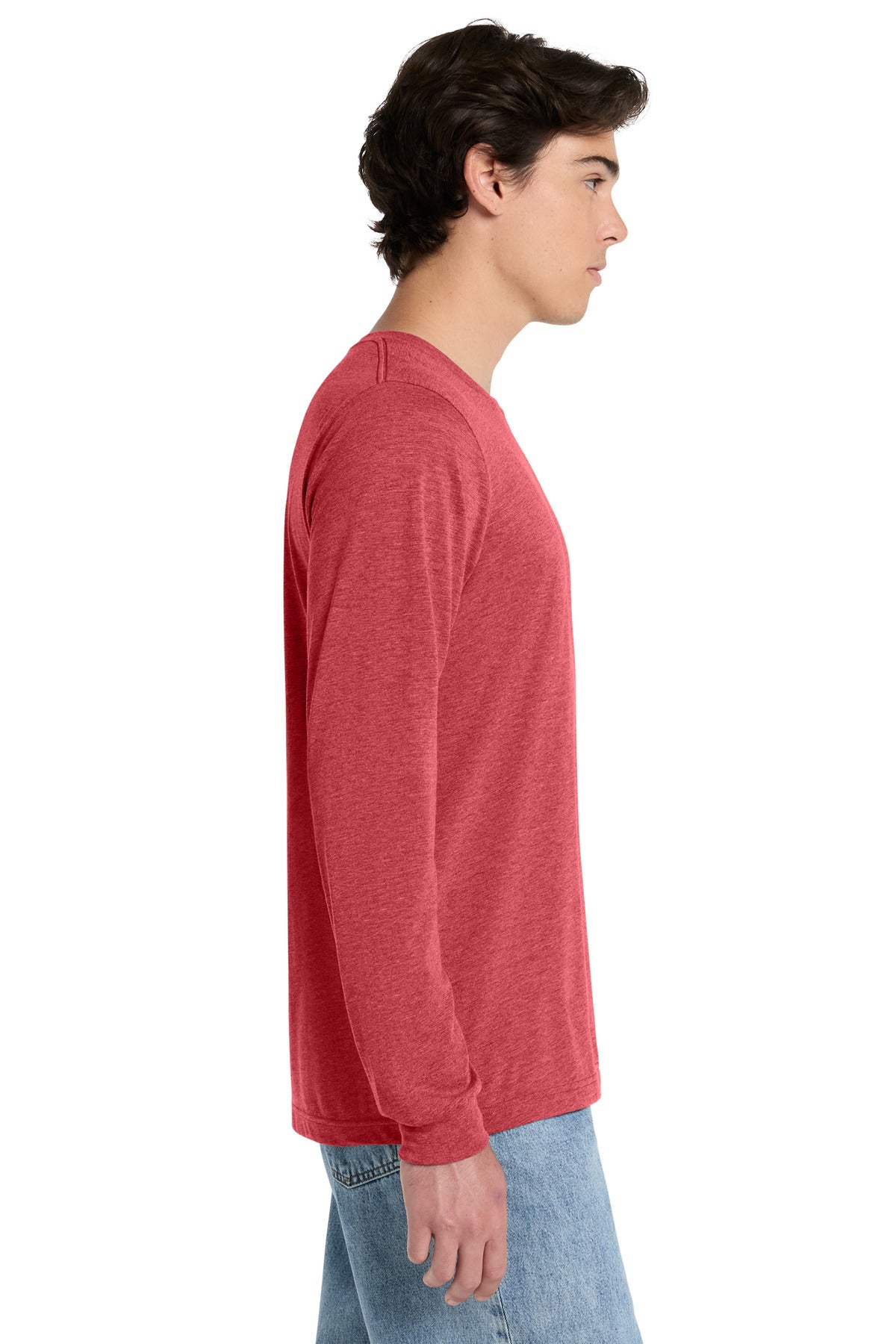 RedTB BELLA+CANVAS Unisex Triblend Long Sleeve Tee BC3513