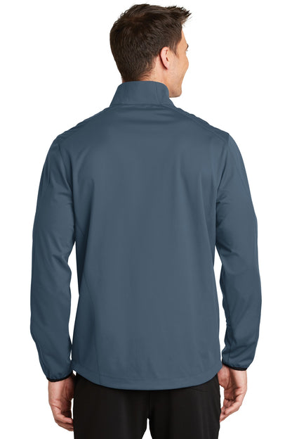 Regatta Blue Port Authority Active Soft Shell Jacket. J717 plain