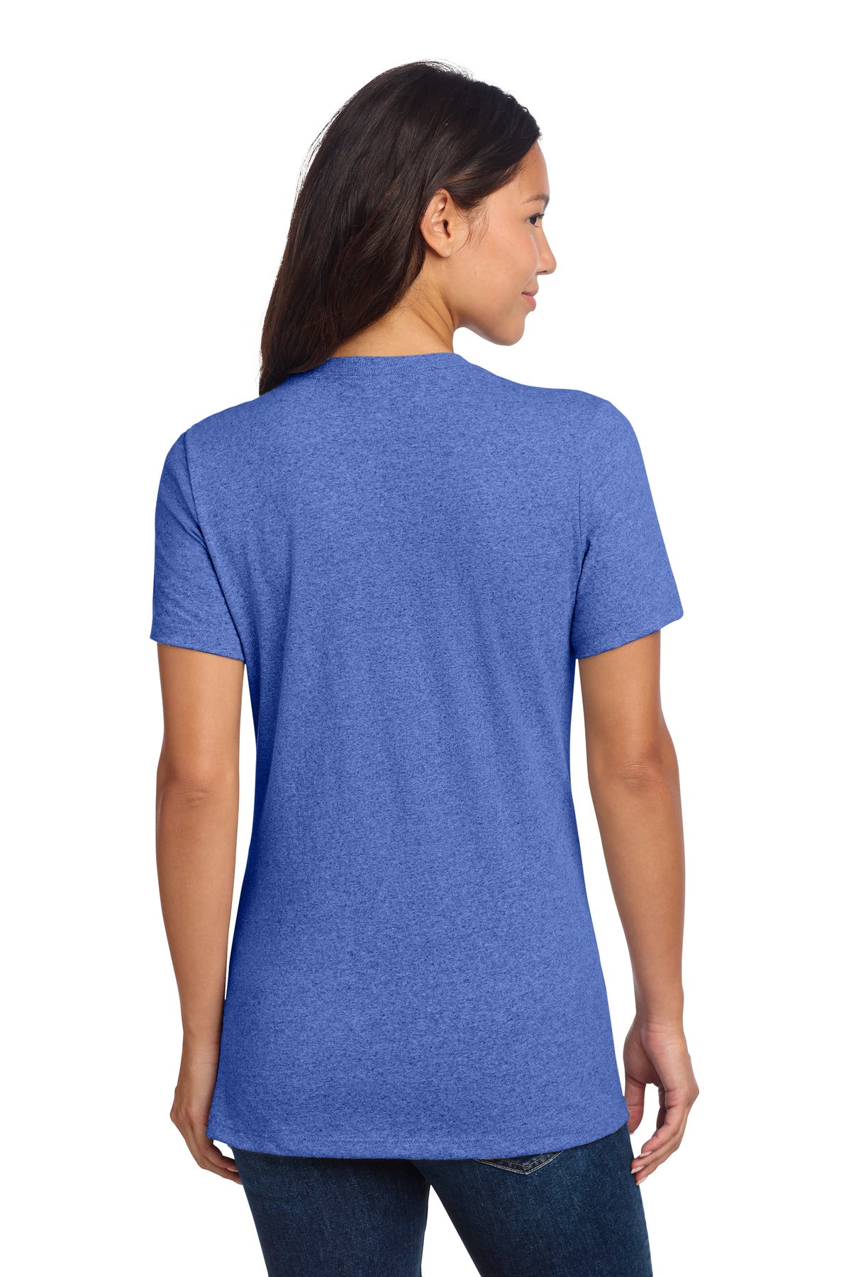 ReusdRylHt Allmade Women's Recycled Blend V-Neck Tee AL2303 plain