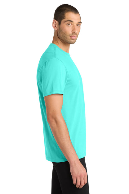 Right View of Aqua District Very Important Tee . DT6000 plain