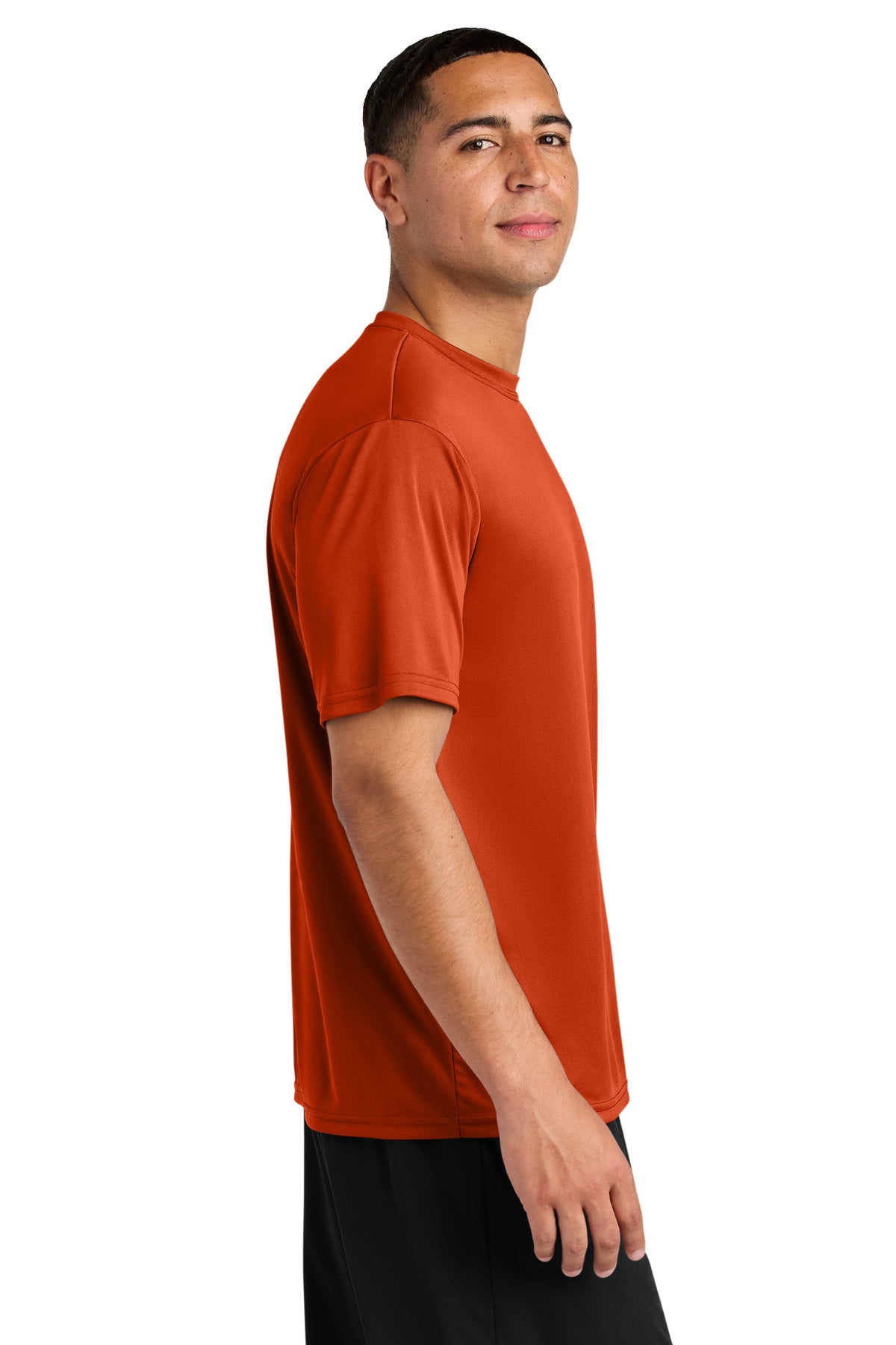 Right View of AthlOrange A4 Cooling Performance Short Sleeve Tee A4N3142 plain