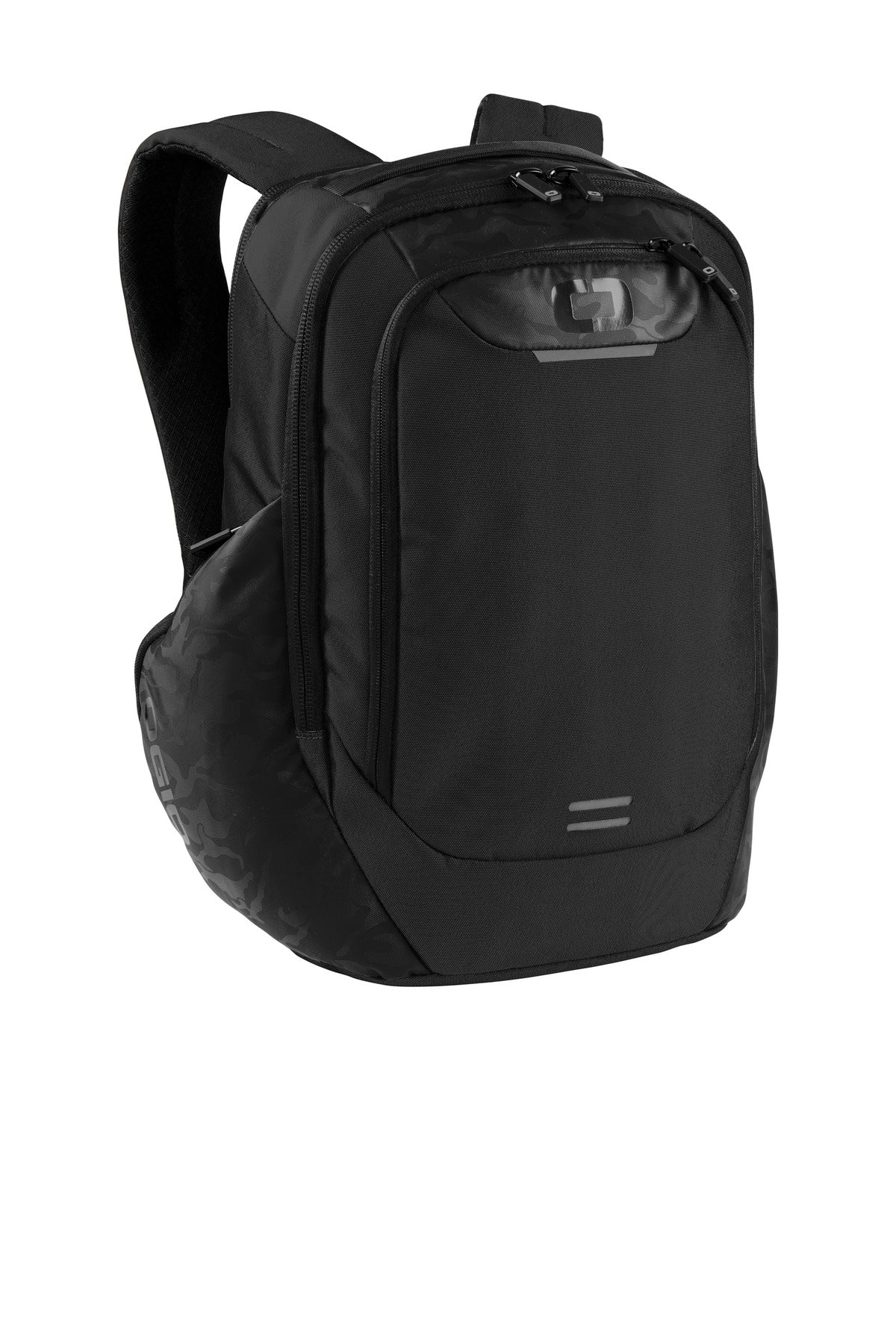 Right View of Black OGIO Monolithic Pack. 91004 plain