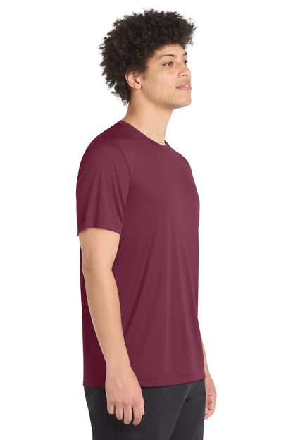 Right View of Cardinal Sport-Tek Posi-UV Pro Tee. ST420 plain