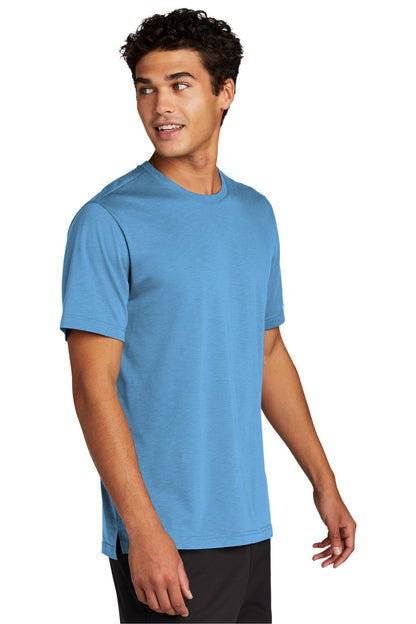 Right View of CarolinaBl Sport-Tek PosiCharge Strive Tee. ST430 plain
