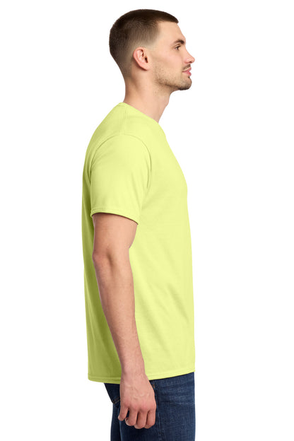Right View of CelryJuice Jerzees Dri-Power 100% Polyester T-Shirt. 21M plain