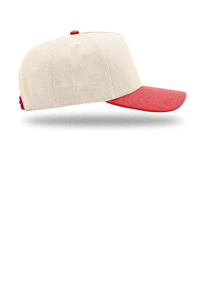 Right View of Crm/Crm/Rd Richardson Full Fabric 5-Panel Champ 323FPC plain