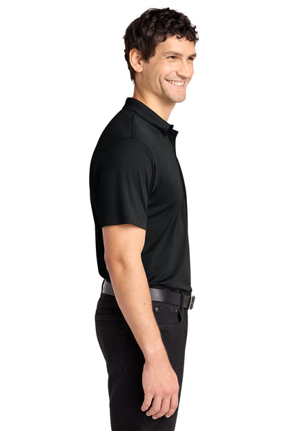 Right View of DeepBlack Port Authority C-FREE Performance Polo K863 plain