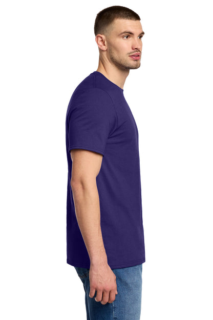 Right View of DeepPurple Jerzees Premium Blend Ring Spun T-Shirt 560M plain