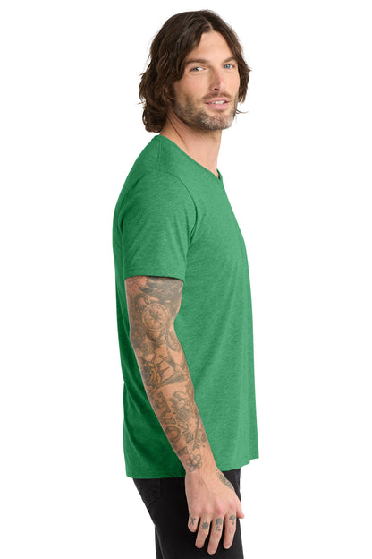 Right View of Enviro Green Allmade Unisex Tri-Blend V-Neck Tee AL2014 plain