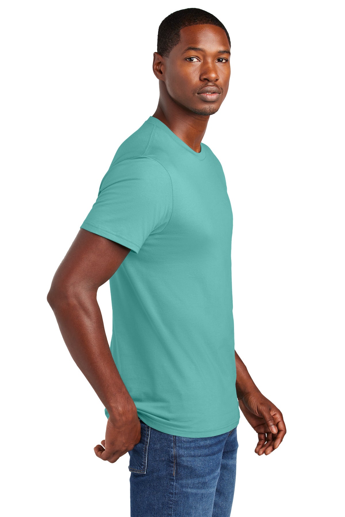 Right View of EuclptusBl District Very Important Tee . DT6000 plain