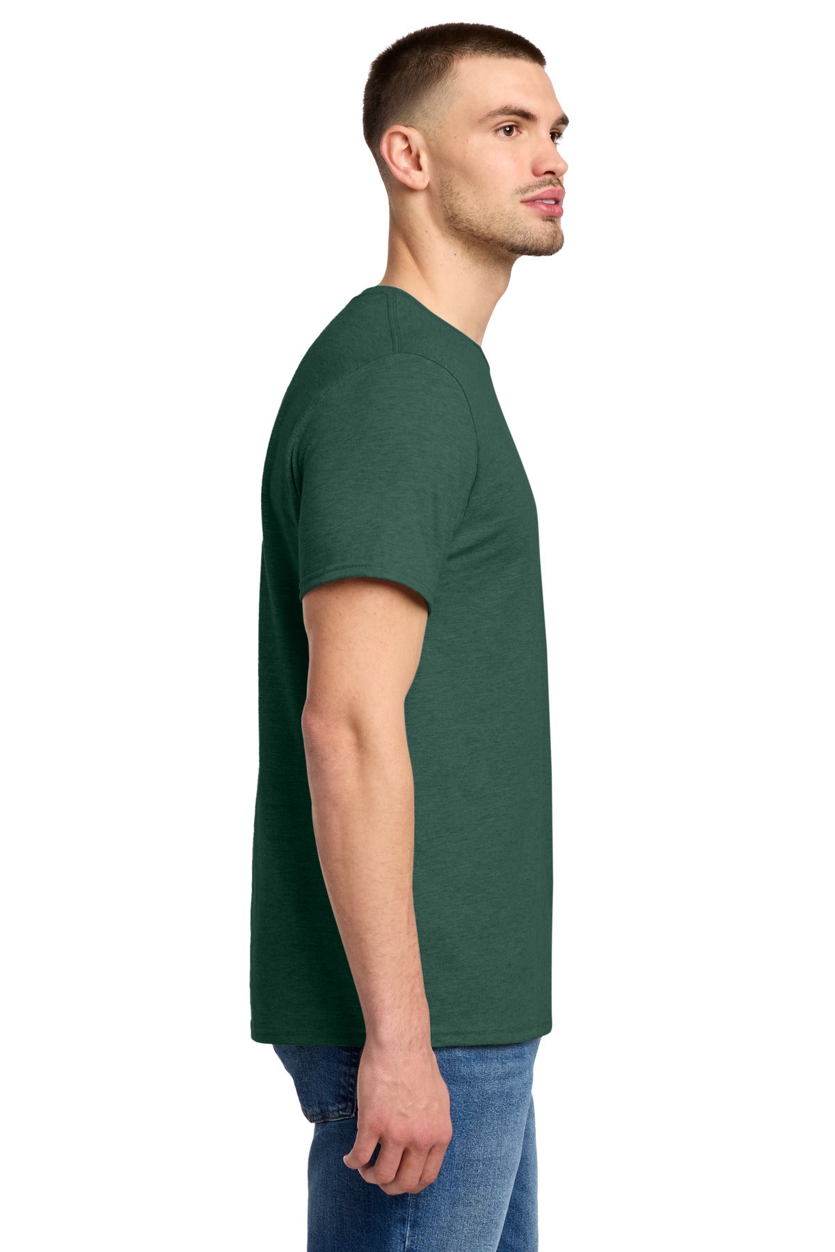 Right View of ForestGnHt Jerzees Premium Blend Ring Spun T-Shirt 560M plain