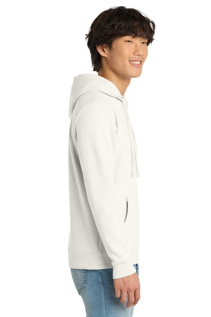 Right View of Gardenia District V.I.T. Fleece Hoodie DT6100 plain