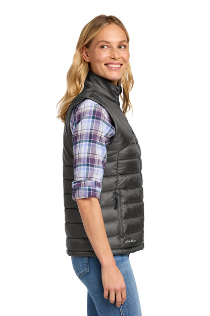 Right View of IronGate Eddie Bauer Women's Quilted Vest EB513 plain