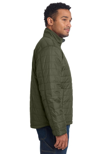 Right View of Moss Carhartt Gilliam Jacket. CT102208 plain