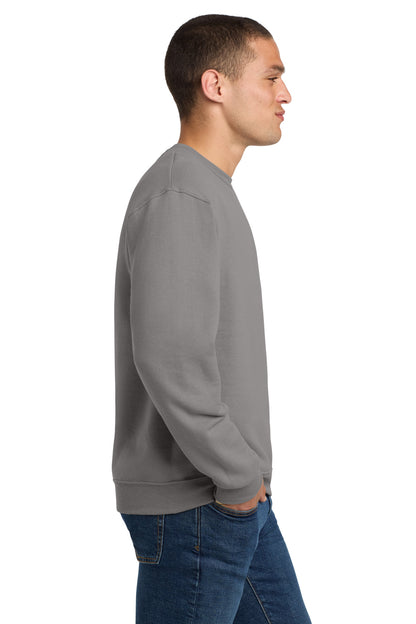 Right View of Rock Jerzees - NuBlend Crewneck Sweatshirt. 562M plain