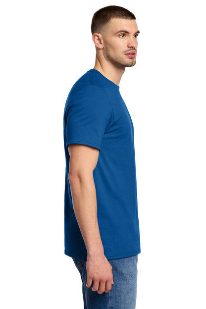 Right View of Royal Jerzees Premium Blend Ring Spun T-Shirt 560M plain