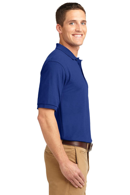 Right View of Royal Port Authority Silk Touch Polo K500 plain