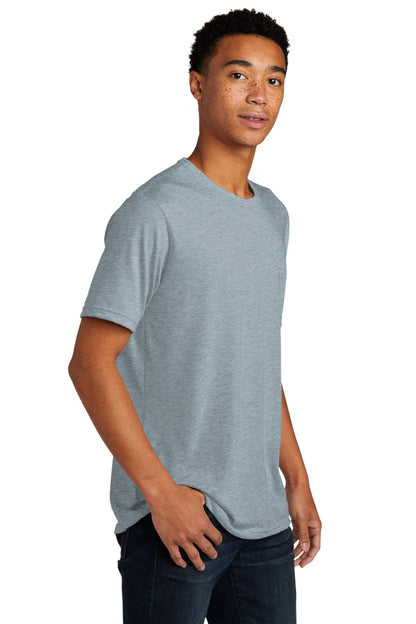 Right View of StnwshDnm Next Level Apparel Adult Poly/Cotton Tee. NL6200 plain