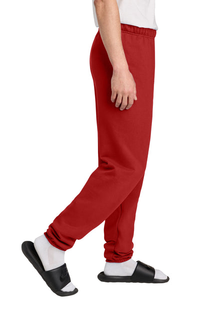 Right View of TrueRed Jerzees - NuBlend Sweatpant. 973M plain