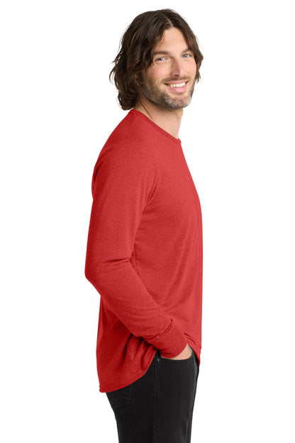 Rise Up Red Allmade Unisex Tri-Blend Long Sleeve Tee AL6004 plain