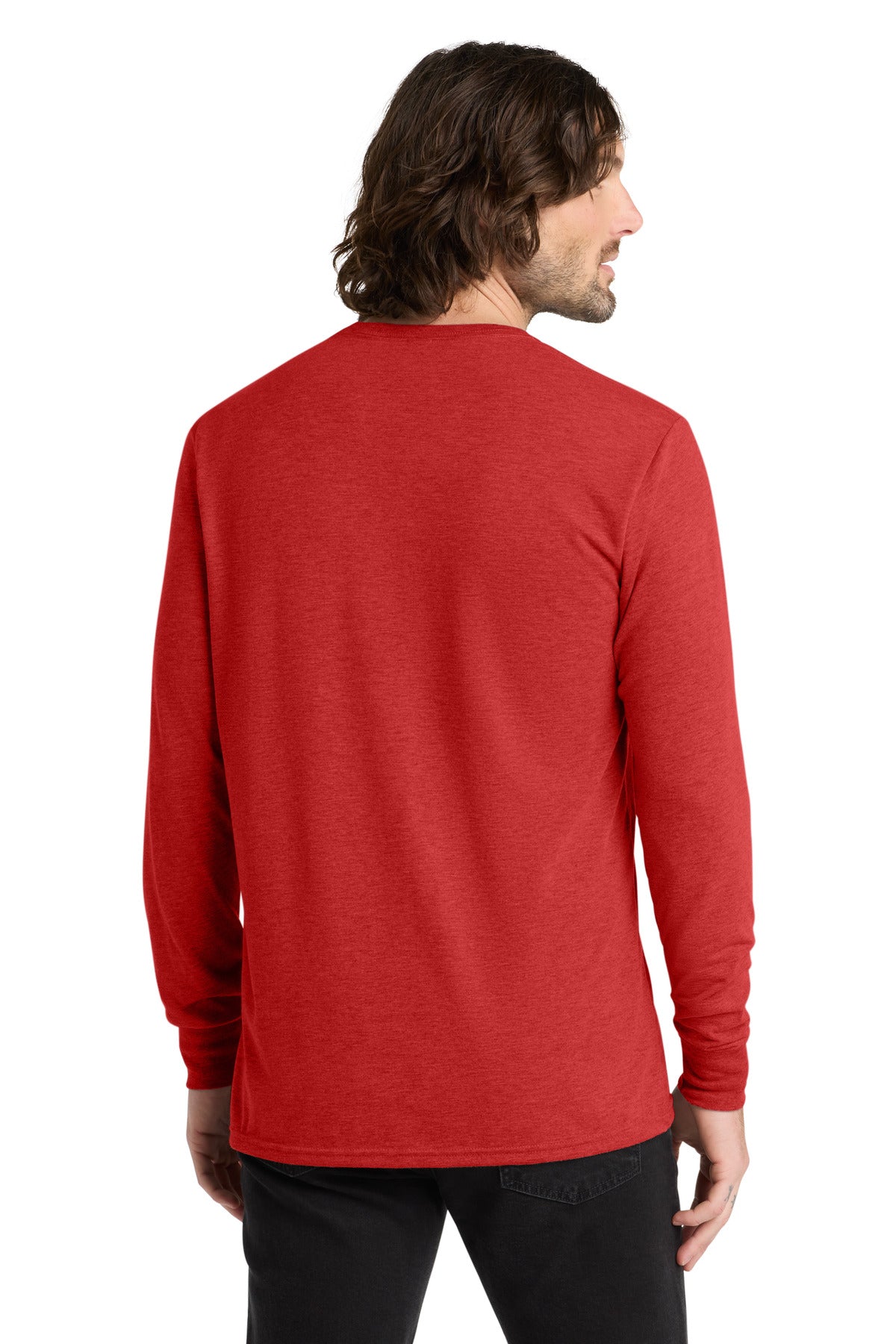 Rise Up Red Allmade Unisex Tri-Blend Long Sleeve Tee AL6004 plain