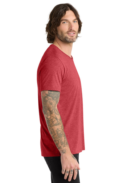 Rise Up Red Allmade Unisex Tri-Blend V-Neck Tee AL2014 plain