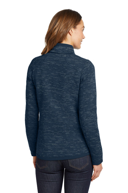 River Blue Hth Eddie Bauer Women's Sweater Fleece Full-Zip. EB251 plain